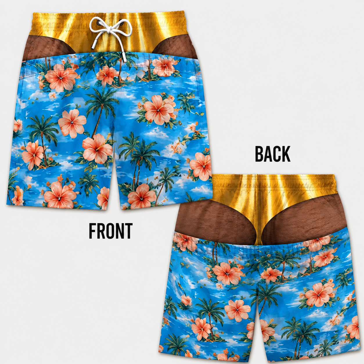CheekSwim™ Swim Trunks