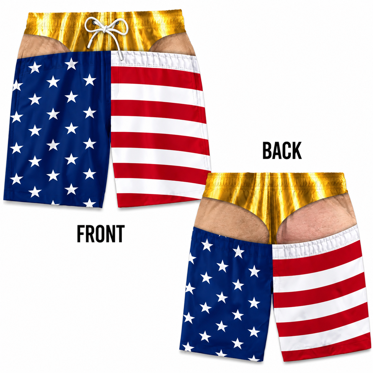 CheekSwim™ Swim Trunks