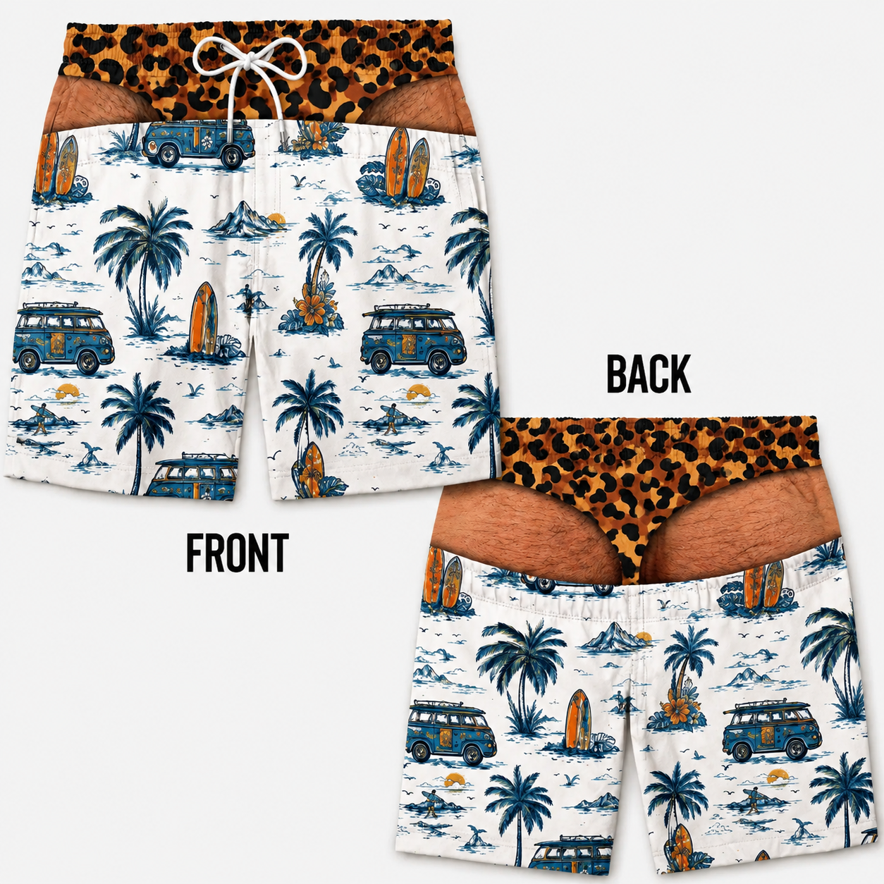 CheekSwim™ Swim Trunks