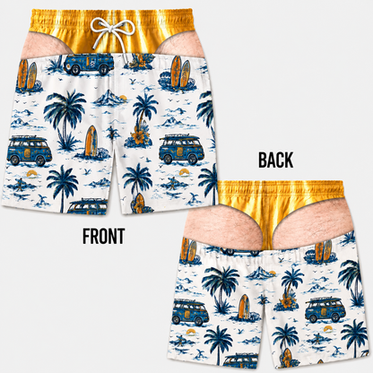 CheekSwim™ Swim Trunks