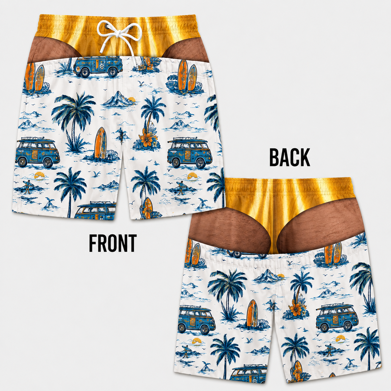 CheekSwim™ Swim Trunks