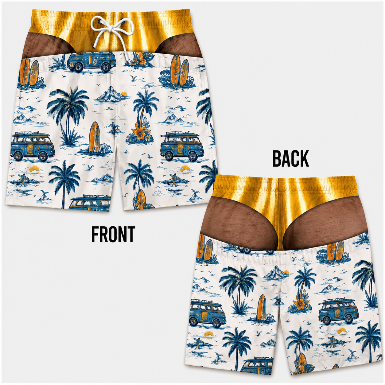 CheekSwim™ Swim Trunks
