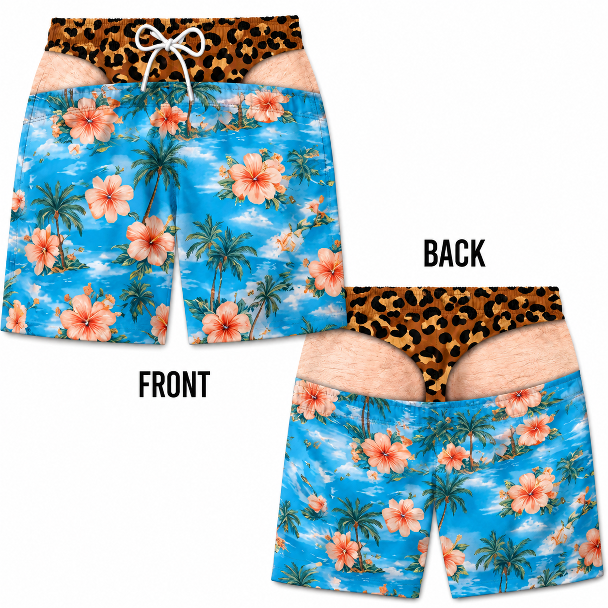 CheekSwim™ Swim Trunks
