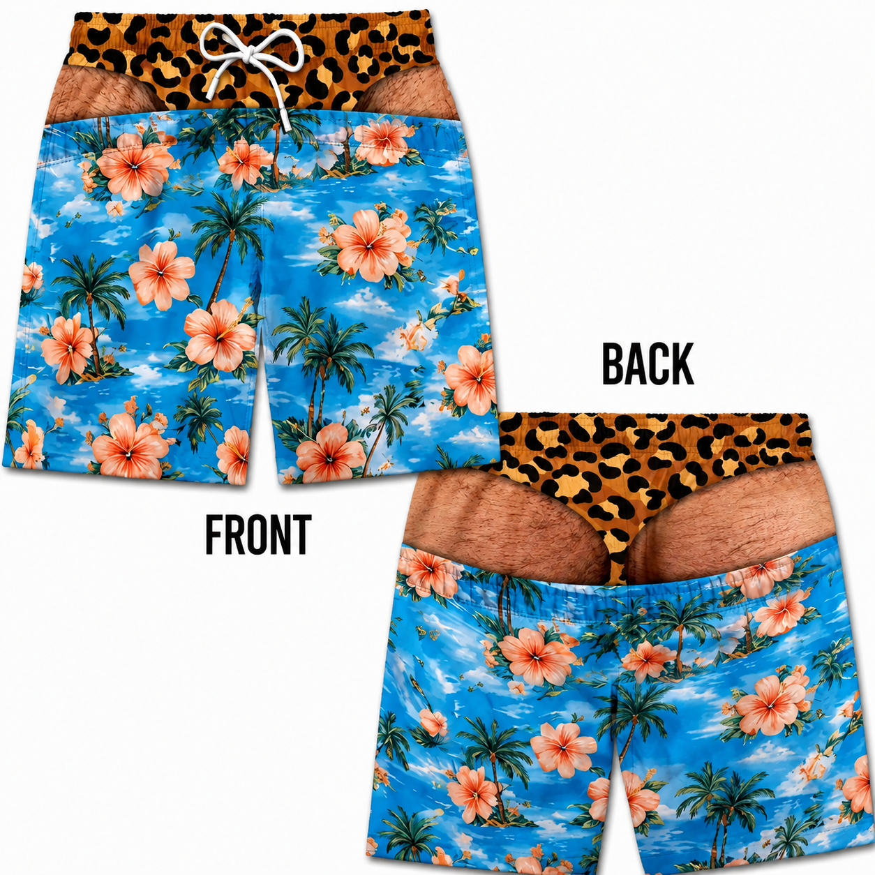 CheekSwim™ Swim Trunks