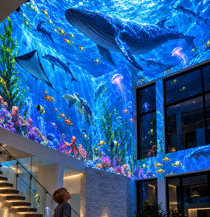 Swirlo™ OceanScape Projector – Includes Ocean & Christmas Scenes
